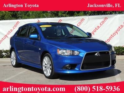 2010 mitsubishi lancer sportback ralli art hatchback 27k miles navi  we finance