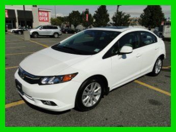 2012 honda civic ex-l 1.8l repairable rebuilder save now runs great