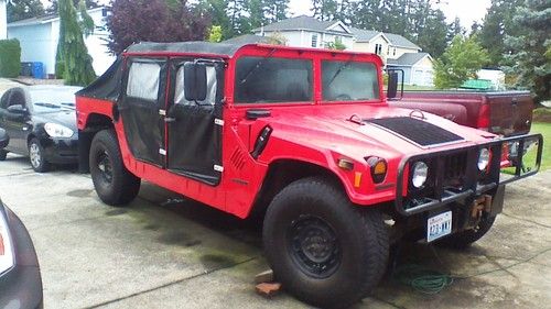 1986 military humvee m10-38 hummer h1 no reserve auction !!!