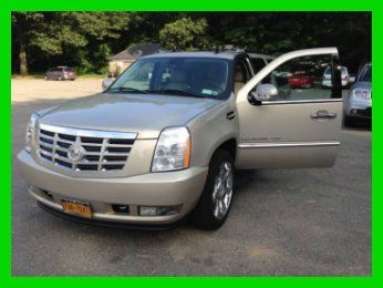 2008 cadillac escalade 6.2l v8 16v automatic awd suv bose dvd sunroof leather cd