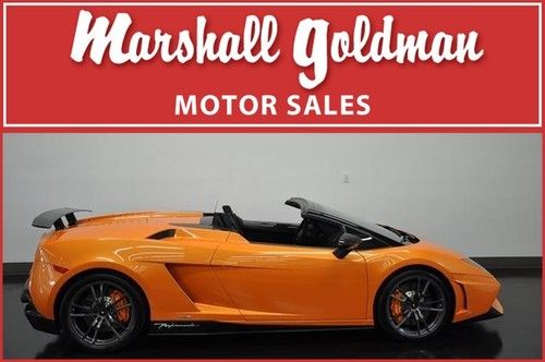 2011 lamborghini gallardo performante pearl orange 2700 miles $272745.00 msrp