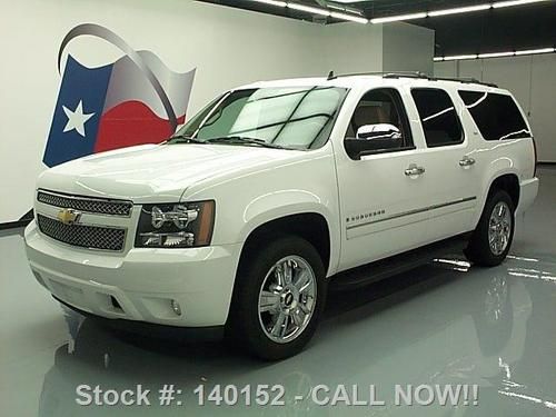 2009 chevy suburban ltz sunroof nav rear cam dvd 41k mi texas direct auto