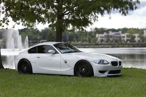 2007 bmw z4 m coupe 2-door 3.2l m3 hre 19" wheels tc kline coilovers z4m