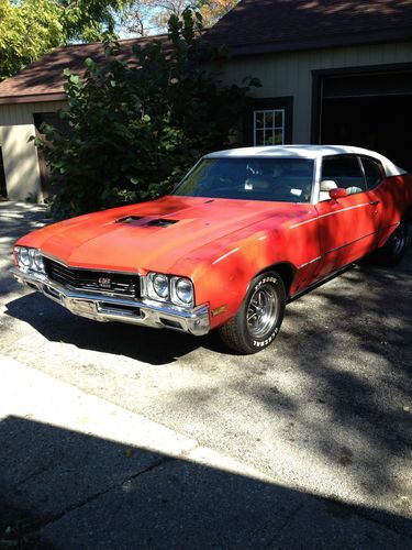 1971  buick  gs skylark all #match org 84000 mi