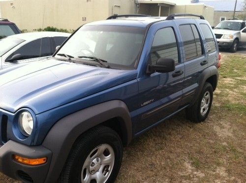 2004 jeep liberty sport sport utility 4-door 3.7l / true right hand drive