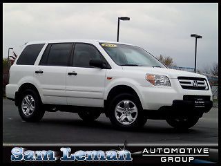 2007 honda pilot 2wd 4dr lx air conditioning tachometer alloy wheels