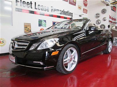 2011 mercedes-benz e350 cabriolet, 39k miles, po2 premium pkg, no reserve