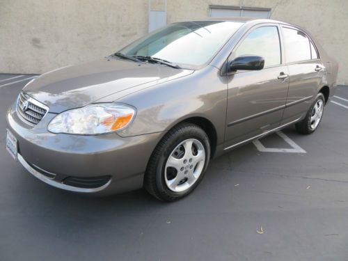 2008 toyota corolla ce sedan 1.8l only 40k miles no reserve 1 owner no accidents