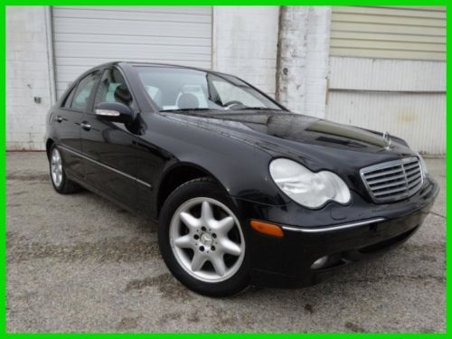 2002 c240 used 2.6l v6 18v manual rwd sedan premium