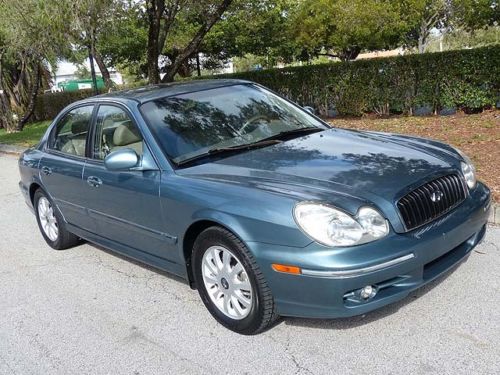 2004 sonatta lx - moonroof and more - one owner, florida car, 66k miles.