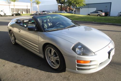 2001 mitsubishi eclipse gt spyder convertible 103k miles 6 cylinder no reserve