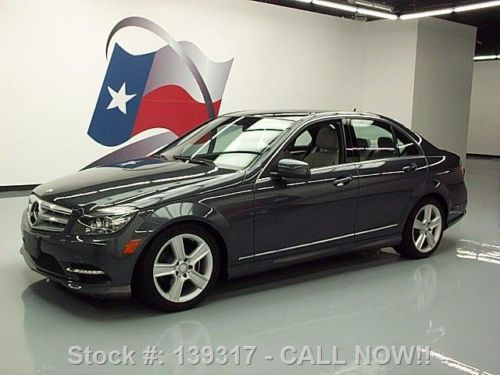 2011 mercedes-benz c300 sport 4matic/awd sunroof nav texas direct auto