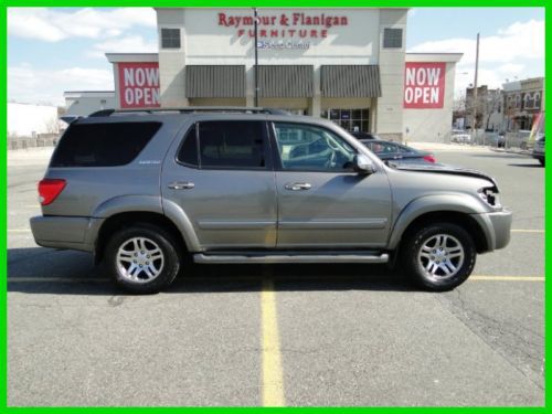 2007 toyota sequoia limited v8 4.7l v8 4wd suv repairable rebuilder