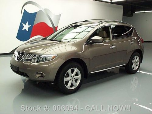 2010 nissan murano sl htd leather rear cam bose 51k mi texas direct auto