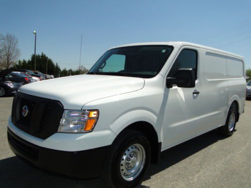 2013 nissan nv 1500 rebuilt salvage title, repairable light damage