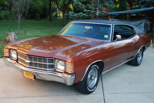 1971 chevelle malibu classic copper 41k original miles