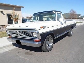 1970 white sport custom v8 360 green pickup truck chrome restored 4 speed nice