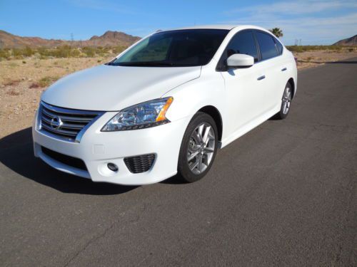 2013 nissan srentra sr  wow only 2700 miles excellent condition  salvage title