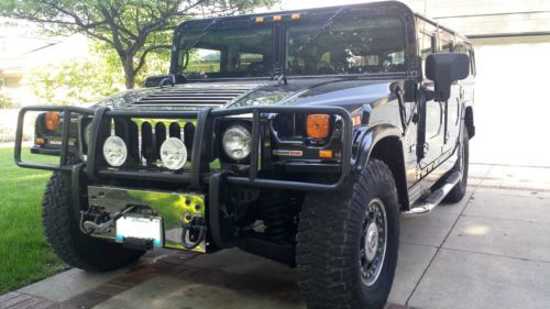 2006 hummer h1 alpha sport utility 4-door 6.6l black/black