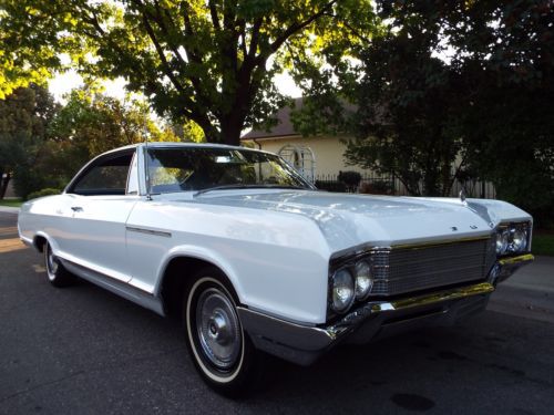 Gorgeous survivor 1966 buick lesabre 2 dr hardtop low actual miles 340 v8 nice !