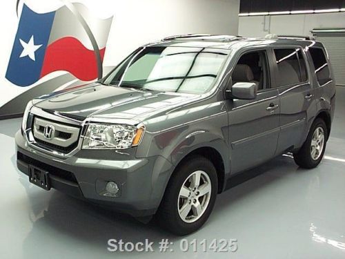 2010 honda pilot exl 8pass sunroof htd leather rear cam texas direct auto