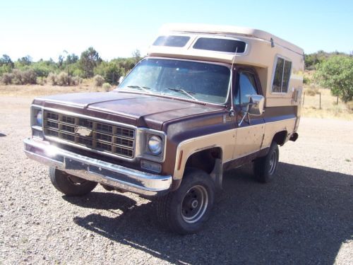 1977 chevrolet blazer chalet