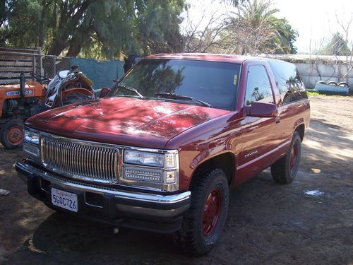 1994 chevrolet blazer silverado sport sport utility 2-door 6.5l lots of extras