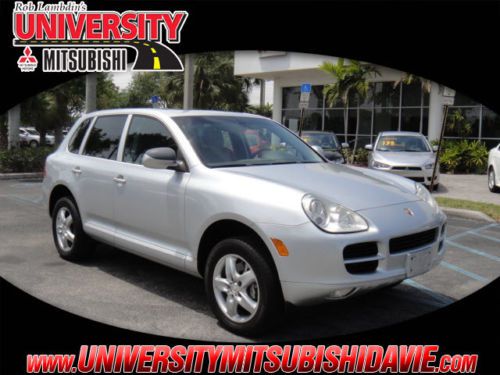 2005 porsche cayenne s, leather, tiptronic, leather, loaded, low reserve!