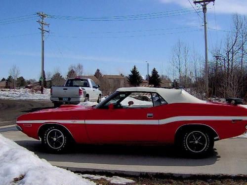 1970 dodge challenger r/t convertible