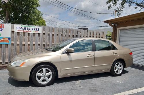 2003 honda accord ex w/leather 4dr sedan