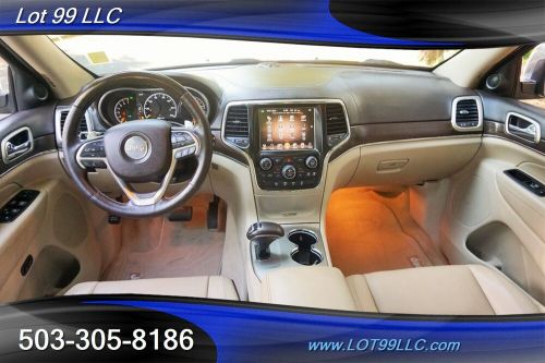 2014 grand cherokee overland 4x4 v6 gps heated leather pano 1 owner