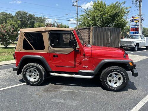 2000 jeep wrangler sport