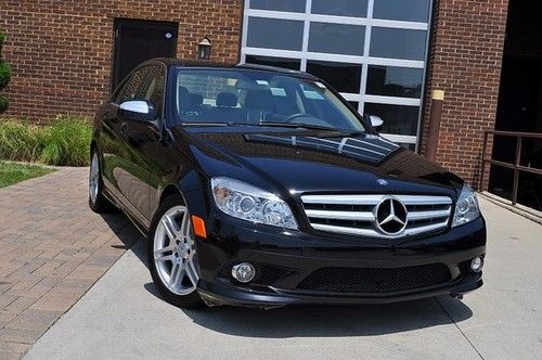 2009 mercedes-benz c350, one florida owner, pano roof,heated seats, amg wheels,