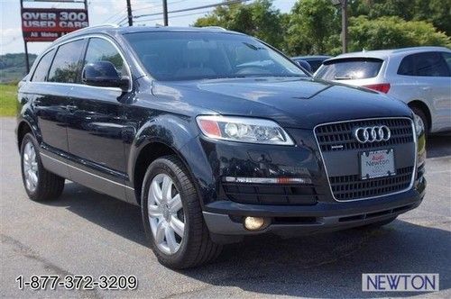 Blue audi q7 4.2 v8 quattro awd auto panorama snrf nav 3rd row seats miles 67k