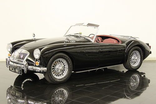 1961 mg mga 1600 roadster new paint leather interior 1600cc 4cly 4speed