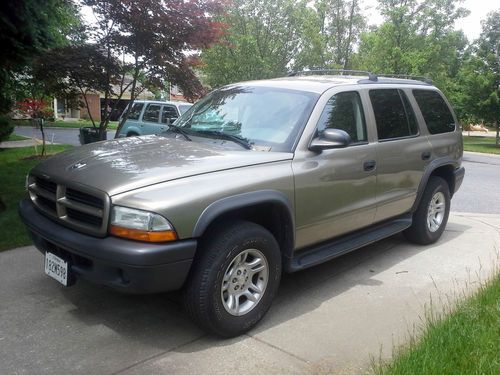 2003 dodge durango r/t sport utility 4-door 4.7l no reserve