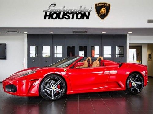 2006 ferrari f430 spider 6 speed rosso corsa red 20 forgiato power daytona hifi