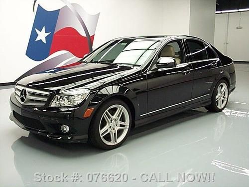 2008 mercedes-benz c350 sport sunroof nav htd seats 52k texas direct auto