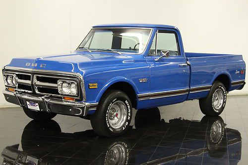 1972 gmc 1500 sierra grande short bed pickup restored 350 v8 aut ps pb ac loaded