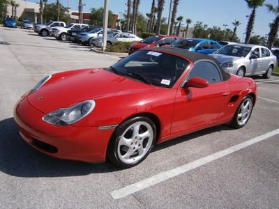 2002 porsche boxster convertible 2.7l h6 rwd manual clean carfax l@@k