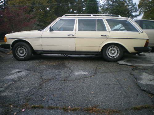 Mercedes benz 300td 1984 turbo diesel w123 300 td wagon kombi estate