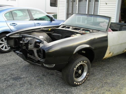 1968 pontiac firebird base convertible 2-door 5.7l