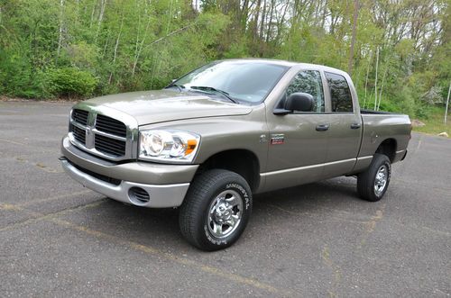 Dodge ram 2500 4x4 slt no reserve crew cab pickup 4-door 5.9l tubocharged diesel