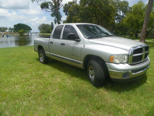 2002 dodge ram 1500 diesel quad cab - new 5l diesel engine / trans - florida