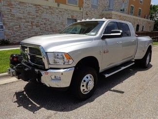 2011 ram 3500 dually 4x4 mega cab lone star cummins turbo diesel auto only 14k