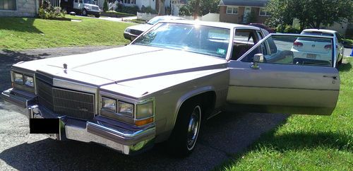 1983 cadillac deville base coupe 2-door 4.1l