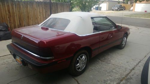 1990 chrysler lebaron gt convertible 2-door 3.0l