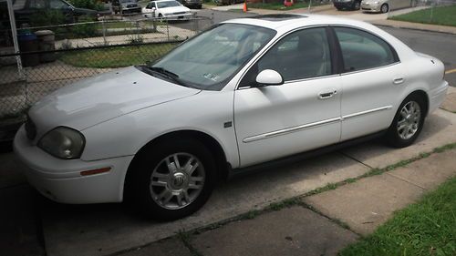 2004 mercury : 3.0l sable ls premium sedan- leather/power loaded premium package