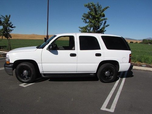 Purchase Used 2005 Chevrolet Tahoe Police Package 2wd Pursuit Ppv Z56