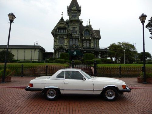 1982 mercedes-benz sl 380 convertible hard top!!! soft top included!!!